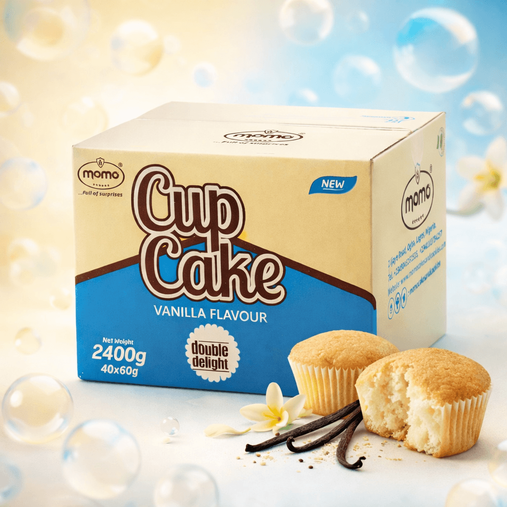 Momo Vanilla Flavour Cupcake