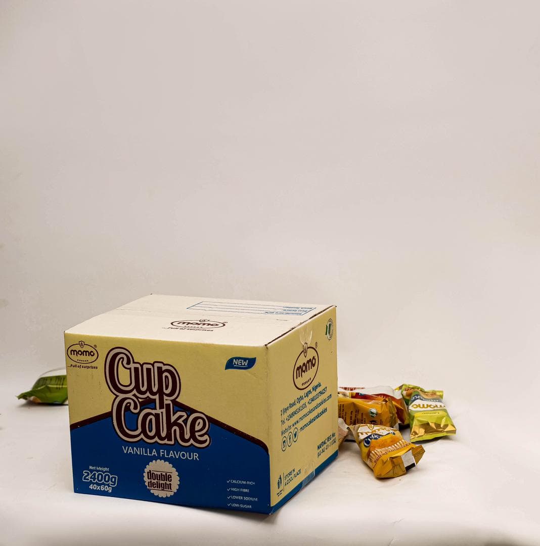 Momo Banana Flavour Cupcake